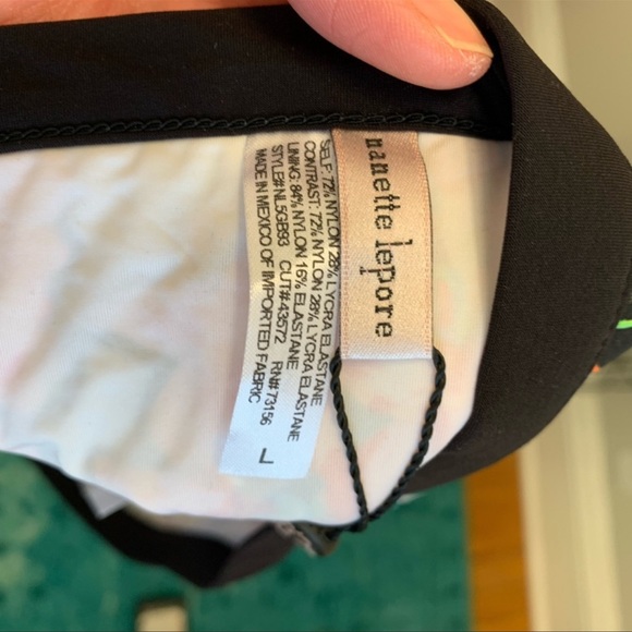 NWT! Nanette Lepore Tropical Havana Heartbreaker Bikini Hipster Bottoms - Picture 6 of 9